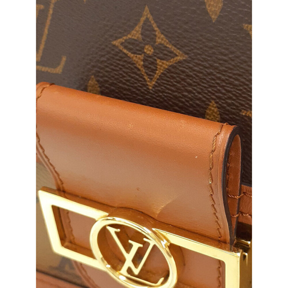Louis Vuitton Bag Monogram Brown Shoulder Reverse Dauphine Leather - Picture 5 of 8